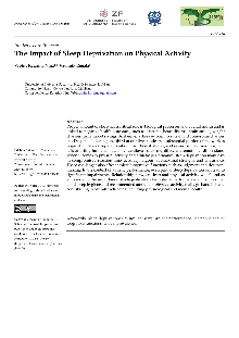 Digitalna vsebina dCOBISS (The impact of sleep deprivation on physical activity [Elektronski vir])