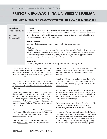 Digitalna vsebina dCOBISS (Pristop k evalvaciji na Univerzi v Ljubljani : knjižnice in študijsko gradivo v strategijah, kazalcih in poročilih)