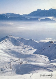Digitalna vsebina dCOBISS (Verbier [Slikovno gradivo] : champs de ski des Atteles : Le Mont-Dolent et le Massif du Mont-Blanc)