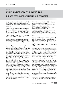 Digitalna vsebina dCOBISS (Chris Anderson: The long tail : the new economics of culture and commerce)