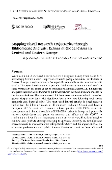 Digitalna vsebina dCOBISS (Mapping fiscal research trajectories through bibliometric analysis [Elektronski vir] : echoes of global crises in Central and Eastern Europe)