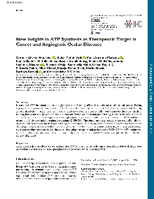 Digitalna vsebina dCOBISS (New insights in ATP synthesis as therapeutic target in cancer and angiogenic ocular diseases)