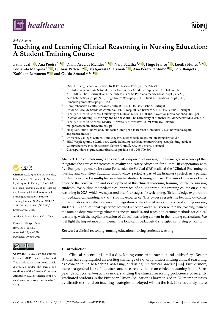 Digitalna vsebina dCOBISS (Teaching and learning clinical reasoning in nursing education [Elektronski vir] : a student training course)