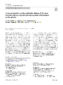 Digitalna vsebina dCOBISS (A new perspective on the molecular dating of the stone crayfsh with an extended phylogeographic information on the species)