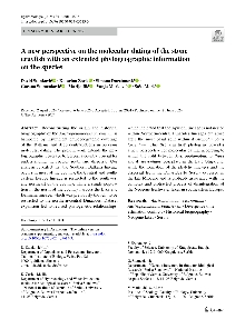 Digitalna vsebina dCOBISS (A new perspective on the molecular dating of the stone crayfish with an extended phylogeographic information on the species / David Stanković ... [et al.])