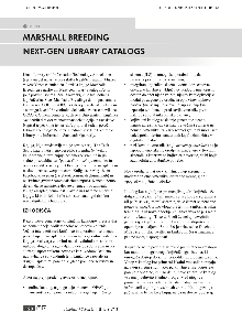 Digitalna vsebina dCOBISS (Marshall Breeding: Next-gen library catalogs)