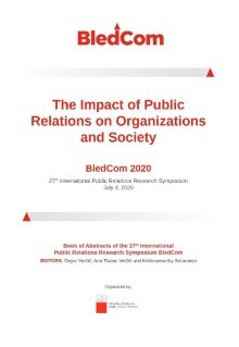 Digitalna vsebina dCOBISS (The impact of public relations on organizations and society [Elektronski vir] : BledCom : BledCom 2020 : 27th International Public Relations Research Symposium : July 3, 2020 : book of abstracts of the 27th International Public Relations Research Symposium BledCom / editors Dejan Verčič, Ana Tkalac Verčič and Krishnamurthy Sriramesh ; organized by University of Ljubljana, Faculty of Social Sciences)