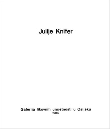 Digitalna vsebina dCOBISS (Julije Knifer : samostalna izložba : Galerija likovnih umjetnosti u Osijeku, studeni-prosinac 1984)