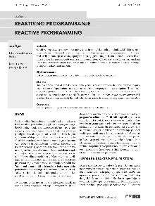 Digitalna vsebina dCOBISS (Reaktivno programiranje [Elektronski vir] = Reactive Programming)