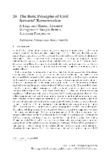 Digitalna vsebina dCOBISS (The basic principles of civil servants’ remuneration [Elektronski vir] : a legal and human resource management analysis from a European perspective / Valentina Franca and Ana Arzenšek)