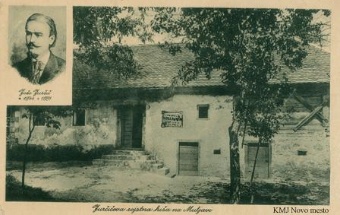 Digitalna vsebina dCOBISS (Jurčičeva rojstna hiša na Muljavi [Slikovno gradivo] : Jože Jurčič 1844-1881)