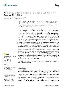Digitalna vsebina dCOBISS (An example of the transition to sustainable mobility in the Austrian city of Graz [Elektronski vir] / Aleksandar Šobot and Sergej Gričar)