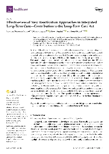 Digitalna vsebina dCOBISS (Effectiveness of new reactivation approaches in integrated long-term care [Elektronski vir] : contribution to the long-term care act / Suzanna Mežnarec-Novosel ... [et al.])