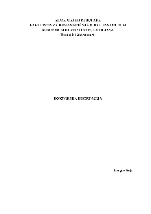 Digitalna vsebina dCOBISS (Problemi kulture žrtveništva v sodobni vzgoji in izobraževanju v Sloveniji : doktorska disertacija študijskega programa tretje bolonjske stopnje Humanistične znanosti / Gregor Rojc)