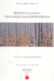 Digitalna vsebina dCOBISS (Bukovi gozdovi : ekologija in gospodarjenje : zbornik razširjenih povzetkov predavanj)