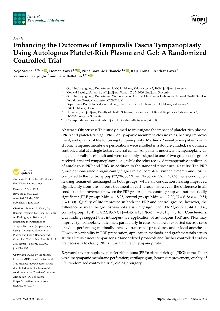 Digitalna vsebina dCOBISS (Enhancing the outcomes of temporalis fascia tympanoplasty using autologous platelet-rich plasma and gel [Elektronski vir] : a randomized controlled trial / Nejc Steiner ... [et al.])