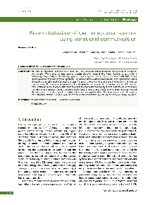Digitalna vsebina dCOBISS (Search behaviour of two hemipteran species using vibrational communication / Maarten de Groot, Andrej Čokl, Meta Virant-Doberlet)