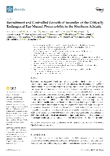 Digitalna vsebina dCOBISS (Recruitment and controlled growth of juveniles of the critically endangered fan mussel Pinna nobilis in the Northern Adriatic [Elektronski vir] / Valentina Pitacco ... [et al.])