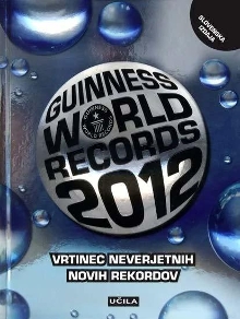 Digitalna vsebina dCOBISS (Guinness world records 2012 : [vrtinec neverjetnih novih rekordov : slovenska izdaja])
