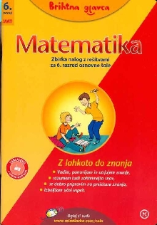 Digitalna vsebina dCOBISS (Matematika. Zbirka nalog z rešitvami za 6. razred osnovne šole)