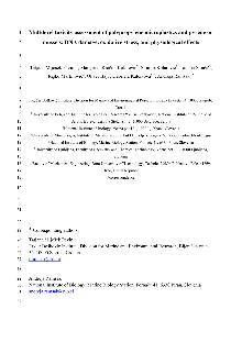 Digitalna vsebina dCOBISS (Multilevel toxicity assessment of polypropylene microplastics and pyrene on mussels : DNA damage, oxidative stress, and physiological effects / Tatjana Mijošek Pavin ... [et al.])