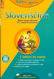 Digitalna vsebina dCOBISS (Slovenščina. Zbirka nalog z rešitvami za 7. razred osnovne šole)