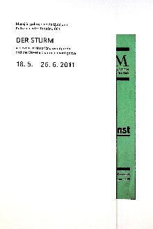Digitalna vsebina dCOBISS (Der Sturm in slovenska historična avantgarda = [Der Sturm] and the Slovene historical avant-garde : Muzej in galerije mesta Ljubljane, Kulturni center Tobačna 001, 18. 5. - 26. 6. 2011)