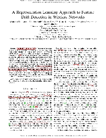 Digitalna vsebina dCOBISS (A representation learning approach to feature drift detection in wireless networks [Elektronski vir] / Athanasios Tziouvaras ... [et al.])