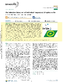 Digitalna vsebina dCOBISS (The selective detection of individual respiratory droplets in air [Elektronski vir] / Matjaž Malok, Darko Kavšek, and Maja Remškar)