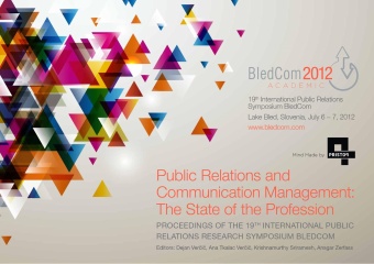 Digitalna vsebina dCOBISS (Public relations and communication management [Elektronski vir] : the state of the profession : proceedings of the 19th International Public Relations Research Symposium BledCom, Lake Bled, Slovenia, July 6-7, 2012)