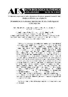 Digitalna vsebina dCOBISS (Preliminary experiments into colonization of microorganisms from activated sludge on different types of plastics = Preliminarni poskusi kolonizacije različnih tipov plastike z mikroorganizmi iz aktivnega blata)