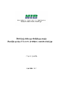 Digitalna vsebina dCOBISS (Določanje dobrega okoljskega stanja. Poročilo za člen 9 Okvirne direktive o morski strategiji : zaključno poročilo 2012)