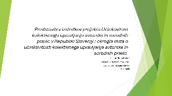 Digitalna vsebina dCOBISS (Predstavitev izsledkov projekta Učinkovitost kolektivnega upravljanja avtorske in sorodnih pravic v Republiki Sloveniji : okrogla miza o učinkovitosti kolektivnega upravljanja avtorske in sorodnih pravic v organizaciji zavoda INRISK, Evropska pravna fakulteta Nove Univerze, 17. septembra 2025, Ljubljana / Eneja Drobež, Sabina Zgaga Markelj, Andreja Čuk Pavkovič)