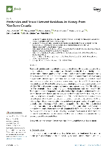 Digitalna vsebina dCOBISS (Pesticides and trace element residues in honey from Northern Croatia [Elektronski vir] / Damir Pavliček ... [et al.])