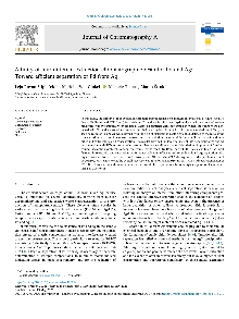 Digitalna vsebina dCOBISS (Affinity of four different extraction chromatographic resin for Pd and Ag [Elektronski vir] : toward efficient separation of Pd from Ag / Leja Rovan Stiplošek ... [et al.])