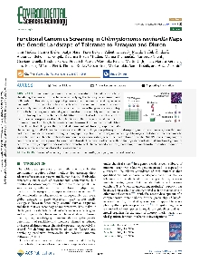 Digitalna vsebina dCOBISS (Functional genomics screening in Chlamydomonas reinhardtii maps the genetic landscape of tolerance to paraquat and diuron [Elektronski vir] / Tim Godec ... [et al.])