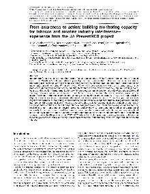 Digitalna vsebina dCOBISS (From awareness to action [Elektronski vir] : building monitoring capacity for tobacco and nicotine industry interference—experience from the JA PreventNCD project / Taija Voutilainen ... [et al.])