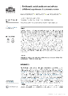 Digitalna vsebina dCOBISS (Problematic social media use and adverse childhood experiences : a systematic review / Maša Černilec, Mojca Čeh, Špela Selak)