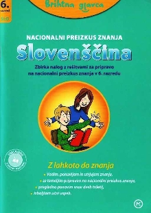 Digitalna vsebina dCOBISS (Slovenščina. Zbirka nalog z rešitvami za pripravo na nacionalni preizkus znanja v 6. razredu)