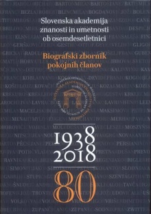 Digitalna vsebina dCOBISS (Biografski zbornik pokojnih članov : Slovenska akademija znanosti in umetnosti ob osemdesetletnici : 1938-2018 : 80)