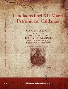 Digitalna vsebina dCOBISS (Clodiados libri XII Marci Petronii co. Caldanae)