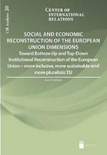 Digitalna vsebina dCOBISS (Social and economic reconstruction of the European Union dimensions [Elektronski vir] : toward bottom-up and top-down institutional reconstruction of the European Union - more inclusive, more sustainable and more pluralistic EU / Matjaž Nahtigal)