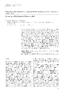 Digitalna vsebina dCOBISS (Obročkovalna dejavnost in pregled najdb obročkanih ptic v Sloveniji v letu 2013 = An overview of bird ringing in Slovenia in 2013)