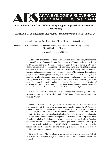 Digitalna vsebina dCOBISS (Extraction of DNA from different sample types - a practical approach for GMO testing = Ekstrakcija DNA iz različnih vrst vzorcev - praktični pristop za določanje GSO)