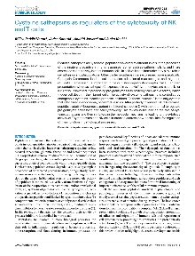 Digitalna vsebina dCOBISS (Cysteine cathepsins as regulators of the cytotoxicity of NK and T cells [Elektronski vir] / Milica Perišić Nanut ... [et al.])
