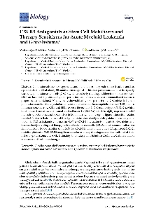 Digitalna vsebina dCOBISS (CXCR4 antagonists as stem cell mobilizers and therapy sensitizers for acute myeloid leukemia and glioblastoma? [Elektronski vir])