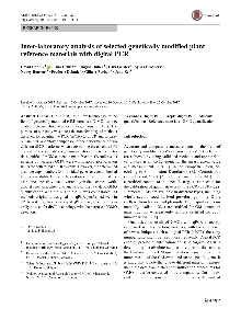 Digitalna vsebina dCOBISS (Inter-laboratory analysis of selected genetically modified plant reference materials with digital PCR)