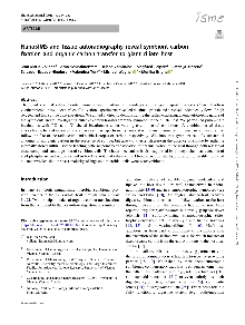 Digitalna vsebina dCOBISS (NanoSIMS and tissue autoradiography reveal symbiont carbon fixation and organic carbon transfer to giant ciliate host)