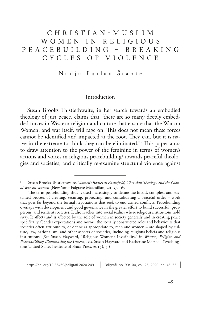 Digitalna vsebina dCOBISS (Christian-Muslim women in religious peacebuilding, breaking cycles of violence)