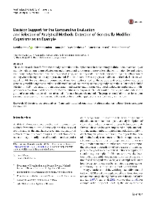 Digitalna vsebina dCOBISS (Decision support for the comparative evaluation and selection of analytical methods : detection of genetically modified organisms as an example)